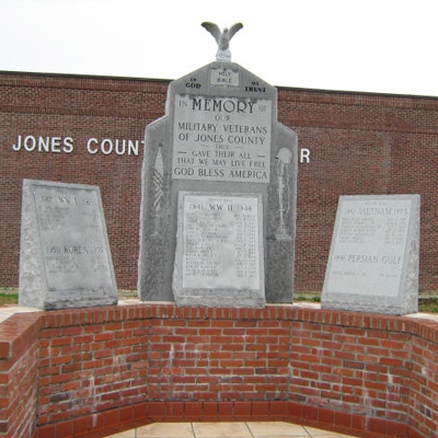 Jones County Veterans Memorial, Trenton, North Carolina