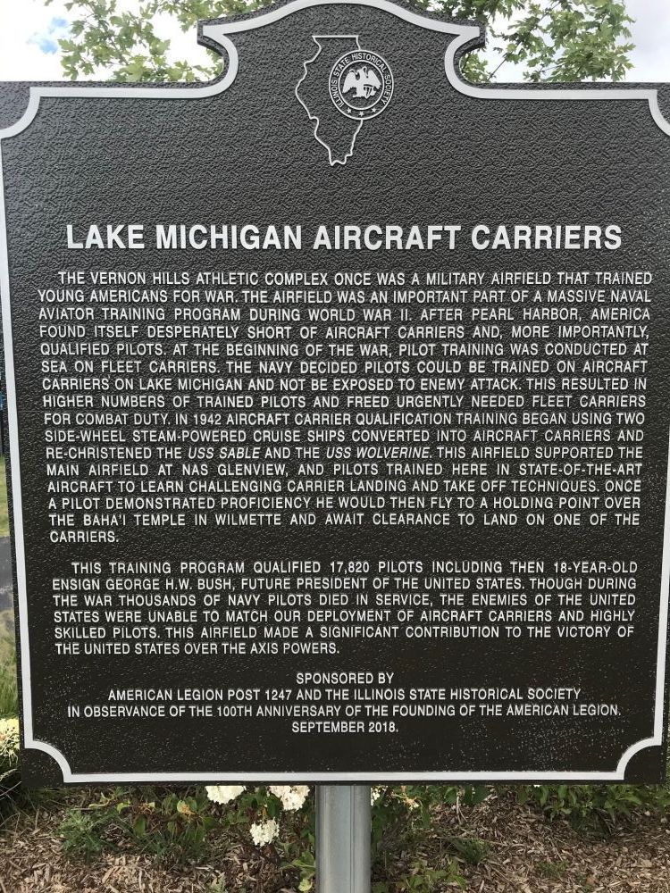 Lake Michigan Aircraft Carriers