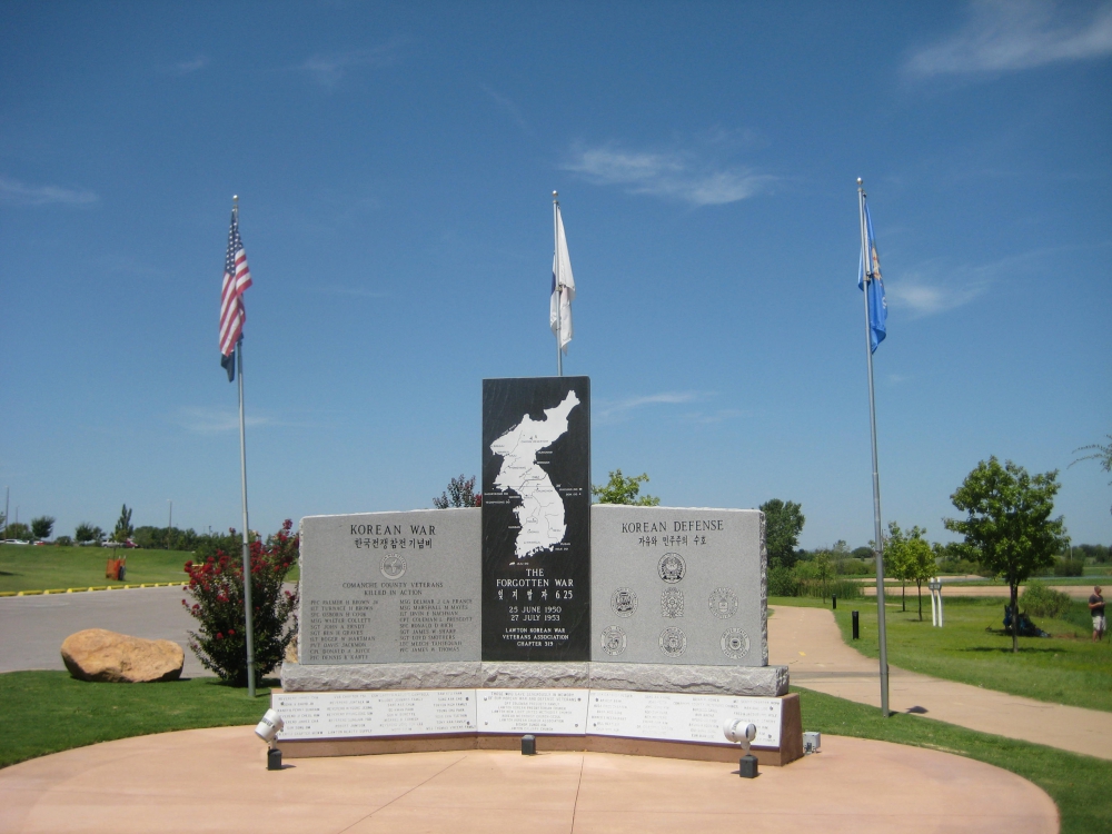 Lawton, Oklahoma - Korean War &amp; Korean Defense Memorial