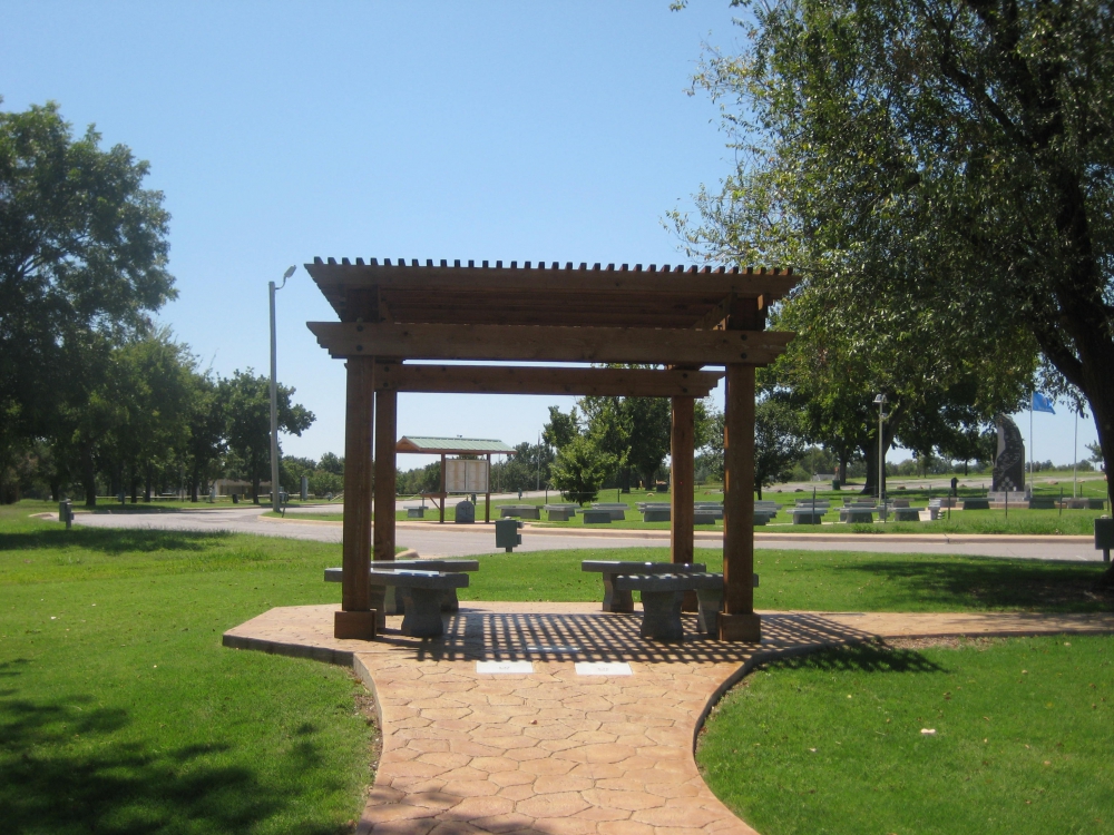 Lawton, Oklahoma - Korean War Veterans Association Chapter 319 Pergola Memorial