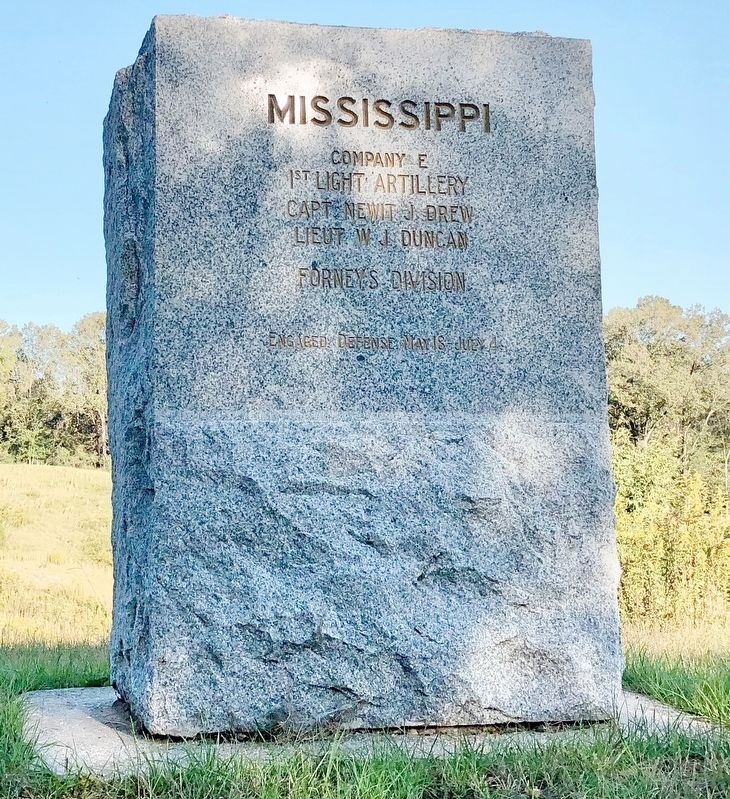 Mississippi 1st Light A Company Artillery