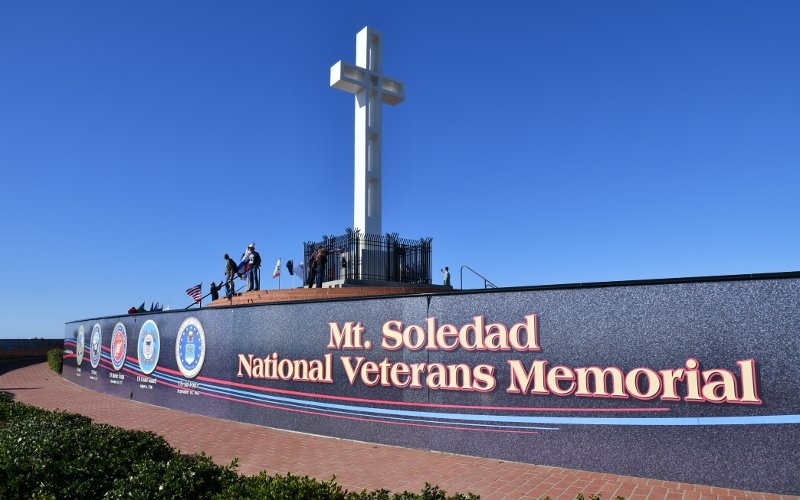Mt Soledad National Veterans Memorial, La Jolla, California 