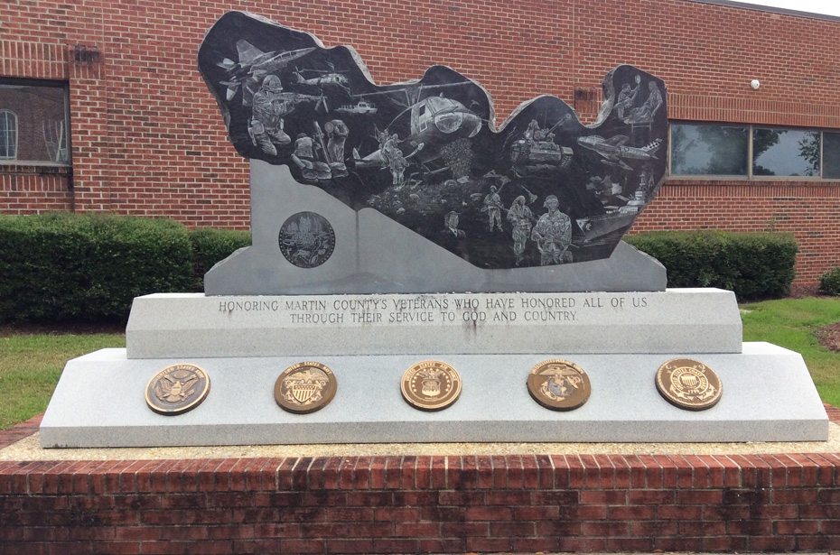 Martin County Veterans Memorial, Williamston