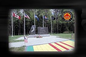Quebec Vietnam Veterans Memorial in Melocheville