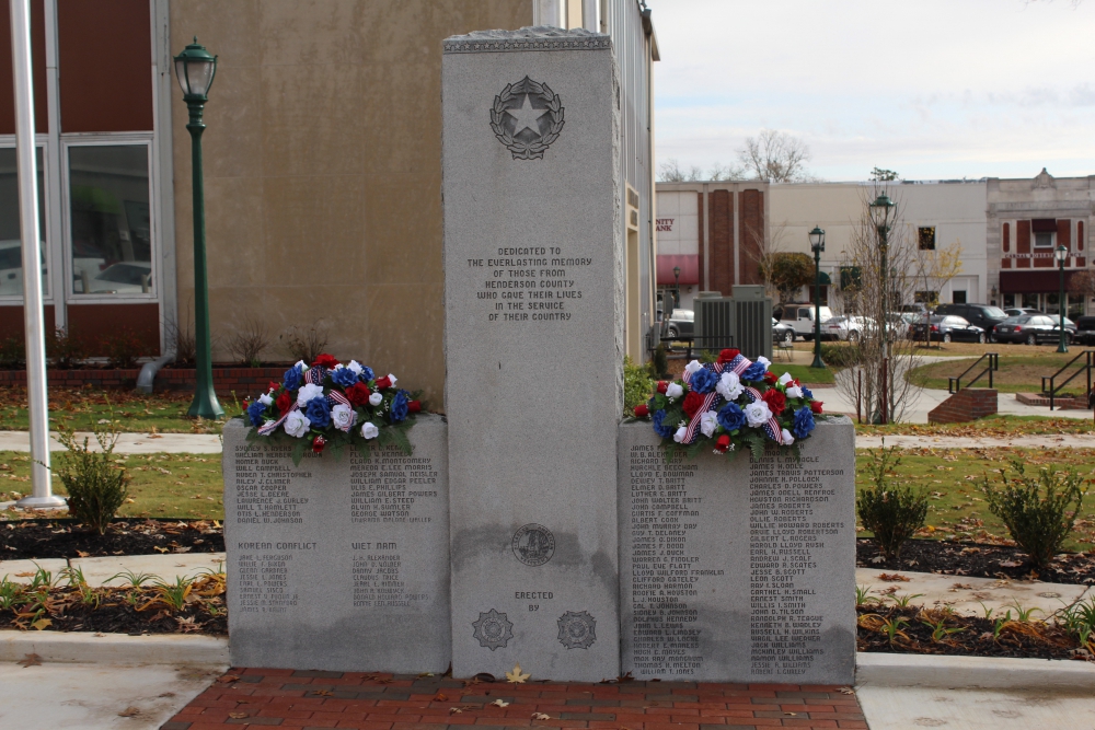 Memorial Monument Henderson County