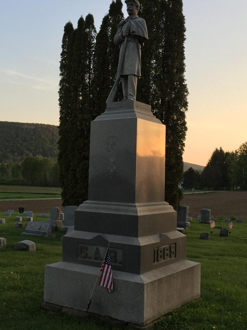 Clearview Cemetery GAR Monument