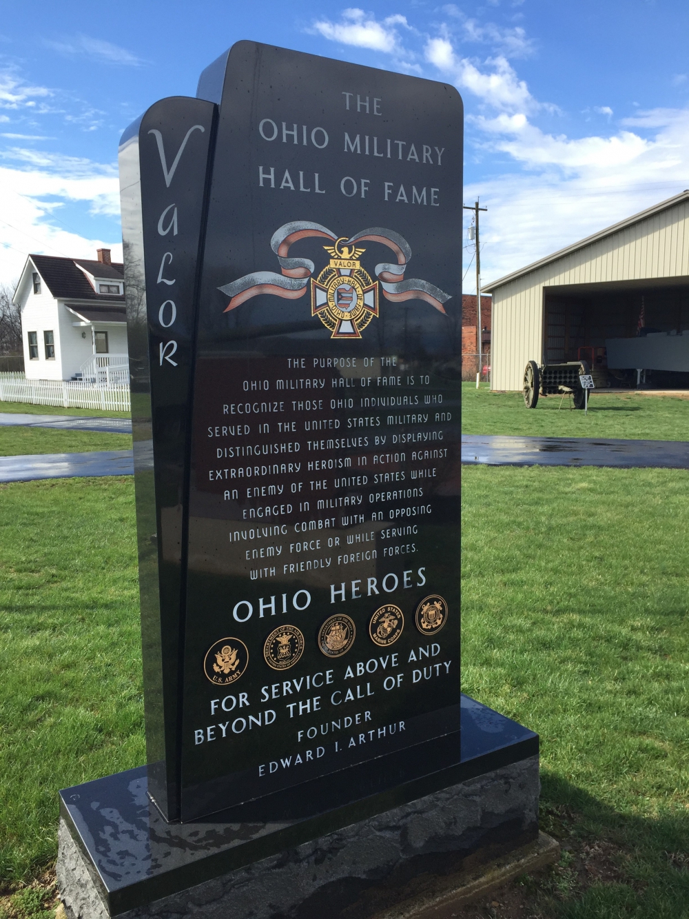 The Ohio Military Hall of Fame Memorial