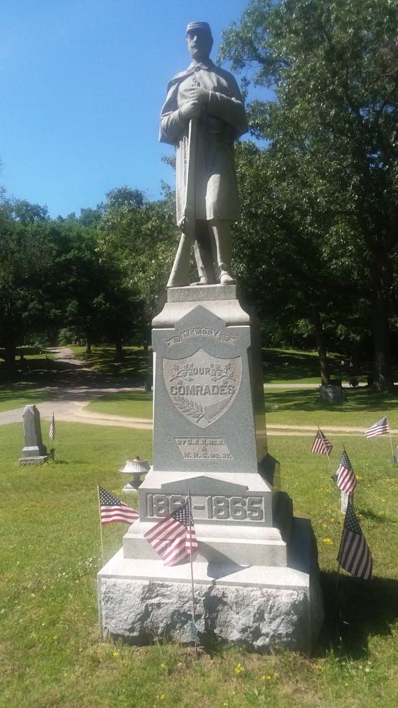 Civil War Monument, Hillsdale, Michigan