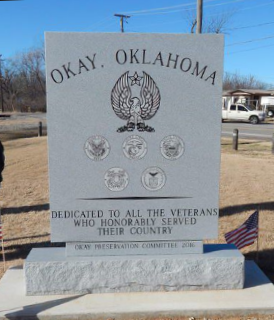 Okay Veterans Monument