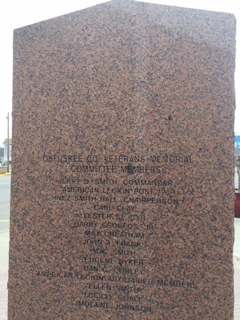 Okfuskee County Veterans Monument