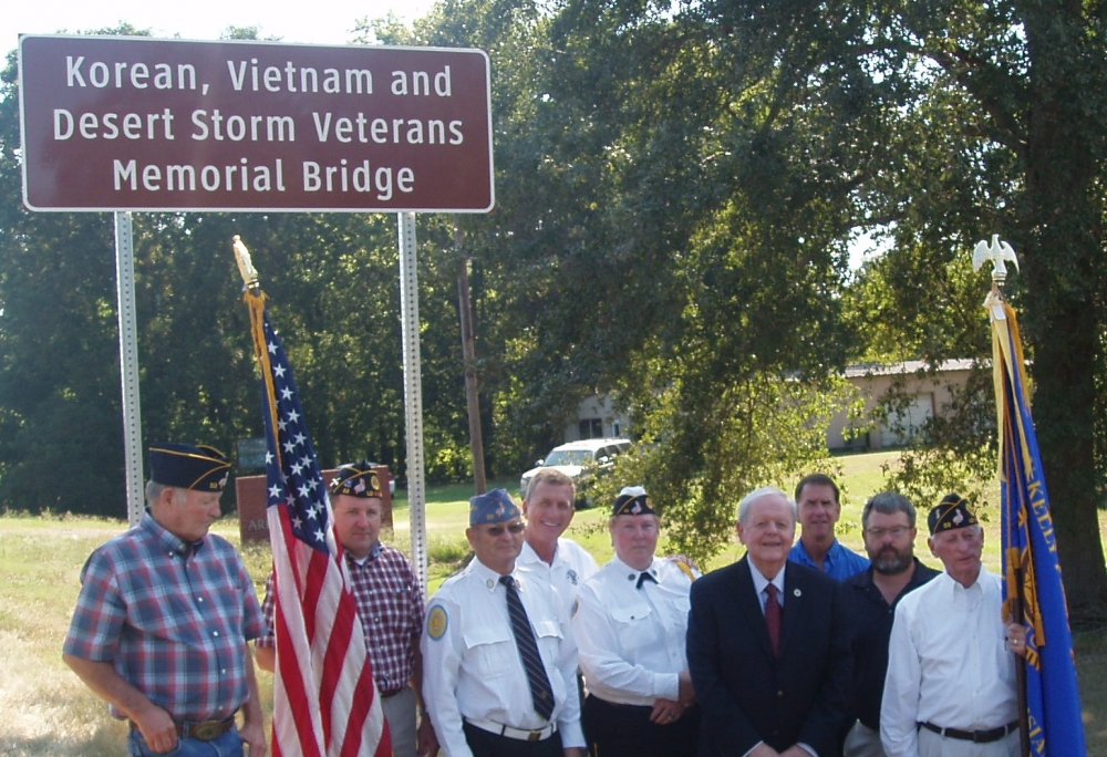 Korean, Vietnam and Desert Storm Veterans Memorial Bridge