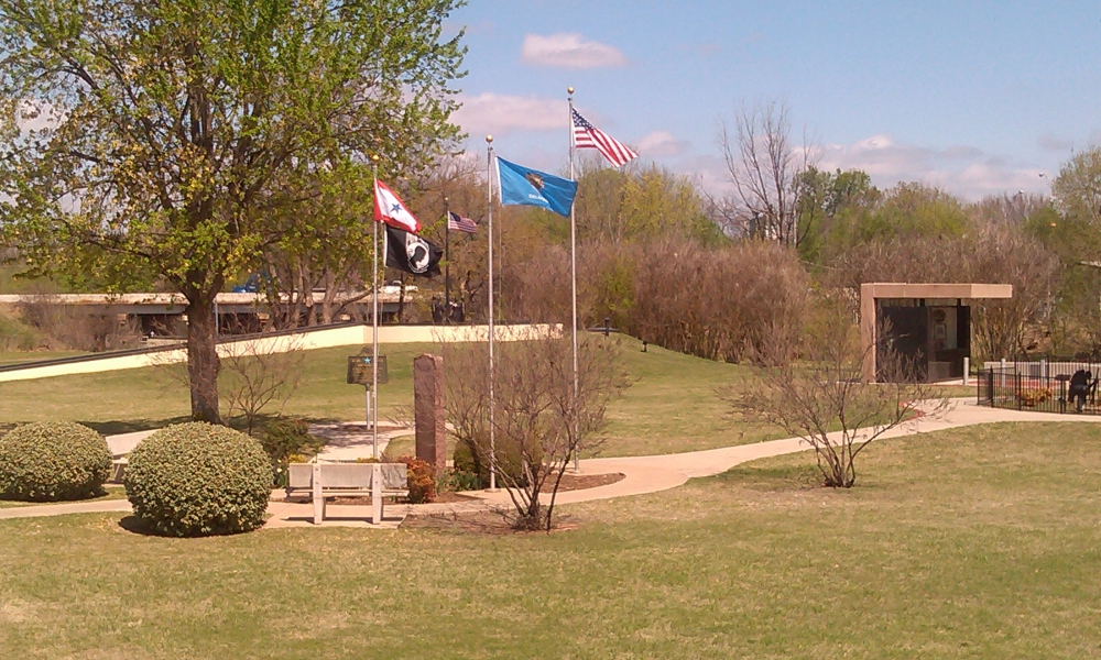 Del City, Oklahoma Patriot Park Blue Star Memorial