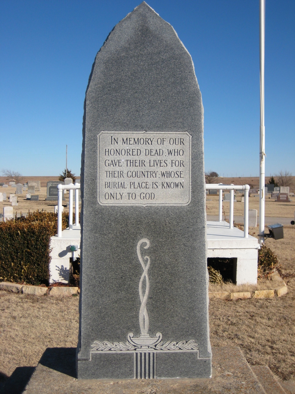 Perry, Oklahoma - Grace Hill Cemetery Veterans Circle