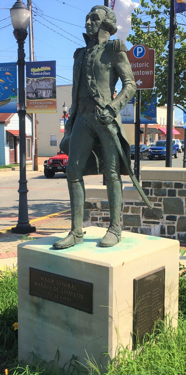 Statue of Lafayette, Revolutionary War