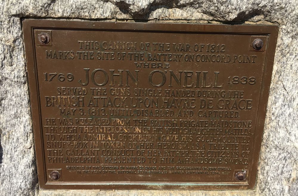 John O&#039;Neill Cannon Monument - War of 1812