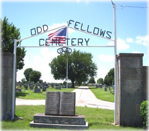 Ponca City, Oklahoma Odd Fellows (IOOF) Cemetery Royal Air Force (RAF) Memorial