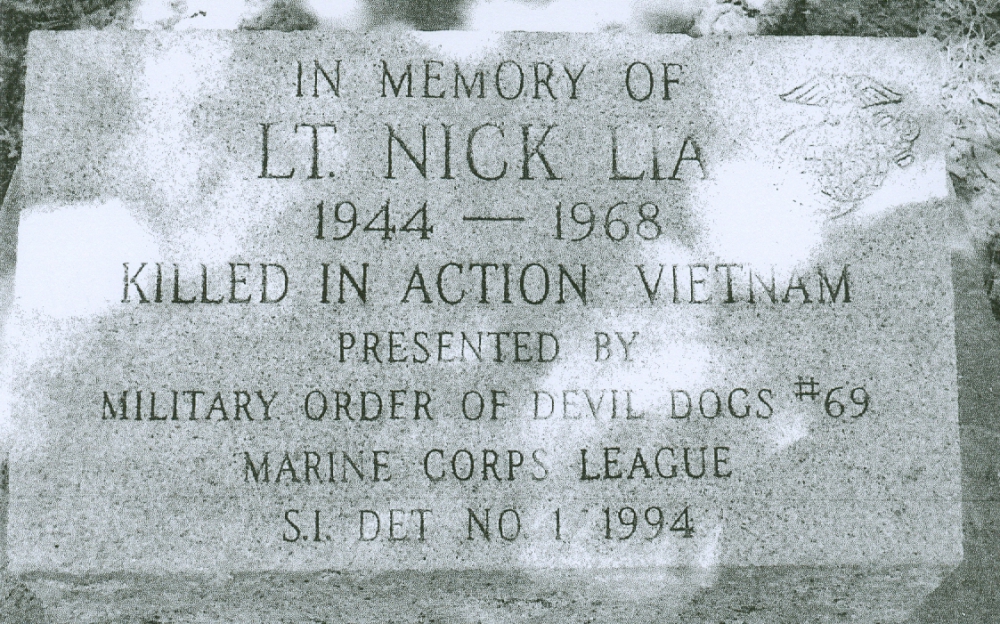 Lt. Nick Lia Memorial