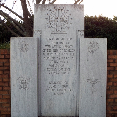 Robeson County War Memorial