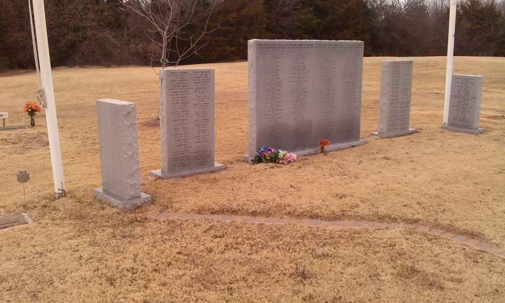 Stillwater, Oklahoma - Sunset Memorial Gardens Cemetery &quot;Veteran&#039;s Garden&quot; Memorial