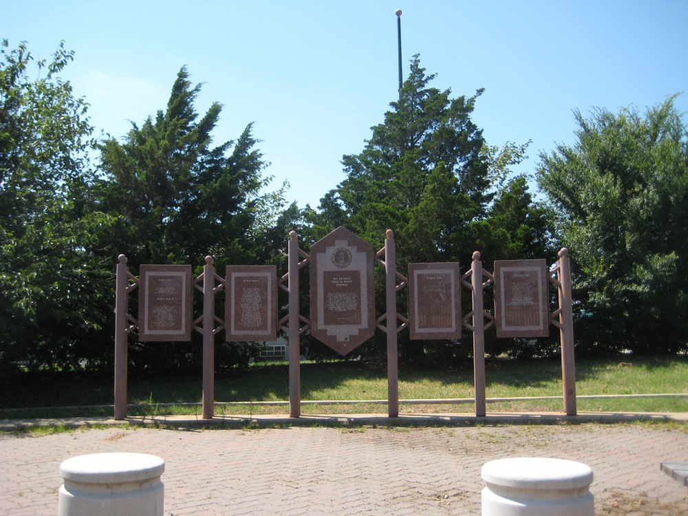Tinker Air Force Base (AFB), Oklahoma - The Air Force Medal of Honor Memorial 