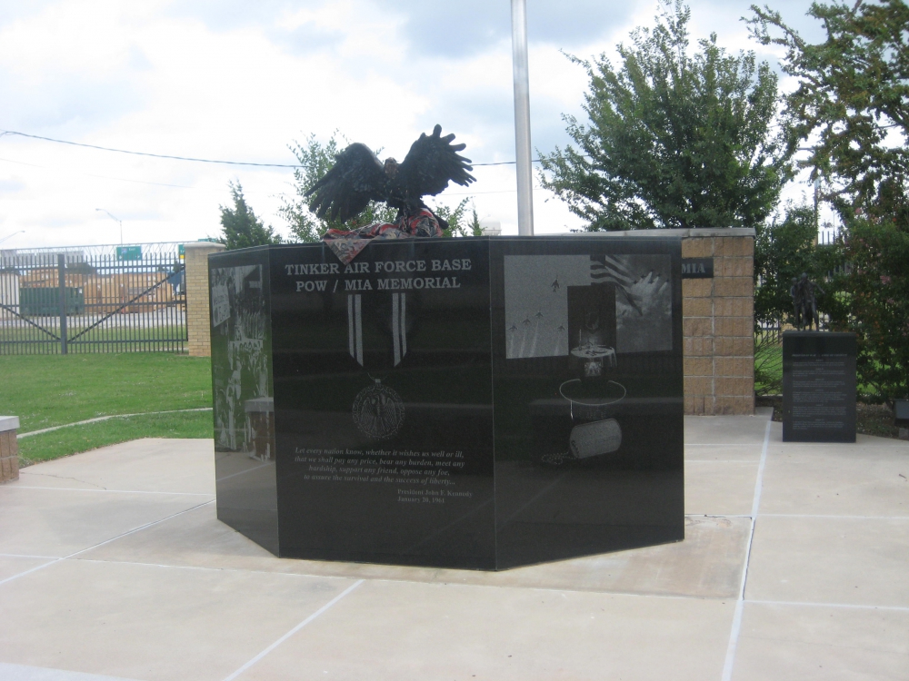 Tinker Air Force Base (AFB), Oklahoma – POW / MIA Memorial