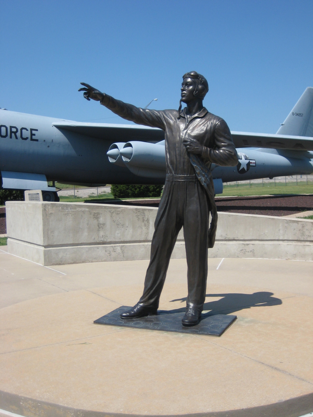 Tinker Air Force Base (AFB), Oklahoma - The Tuskegee Airmen Memorial 