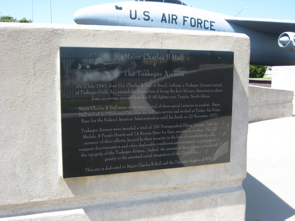 Tinker Air Force Base (AFB), Oklahoma - The Tuskegee Airmen Memorial 