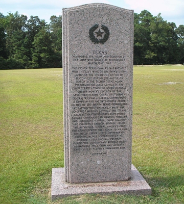 Texas Soldiers Monument,Bentonville Battlefield, Four Oaks