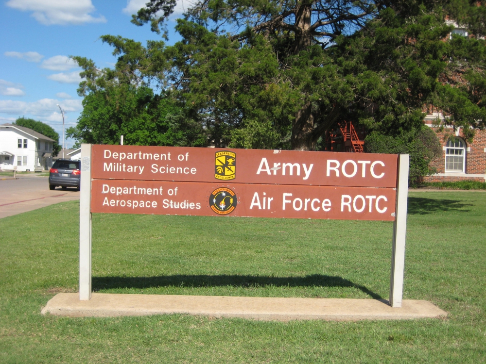 OSU Air Force ROTC (AFROTC) Veterans Memorial Flagpole 