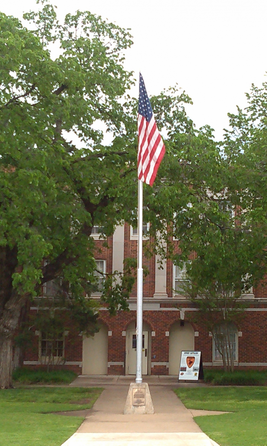 OSU Air Force ROTC (AFROTC) Veterans Memorial Flagpole 