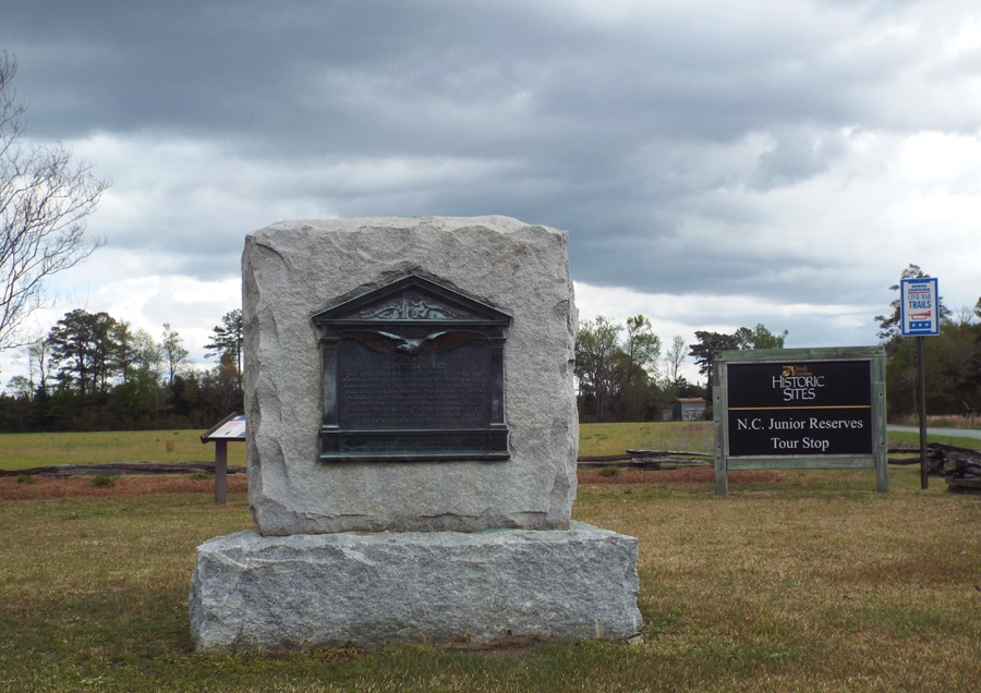Bentonville Battlefield Memorial, Four Oaks