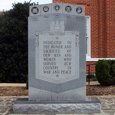 Alleghany County Veterans Memorial, Sparta