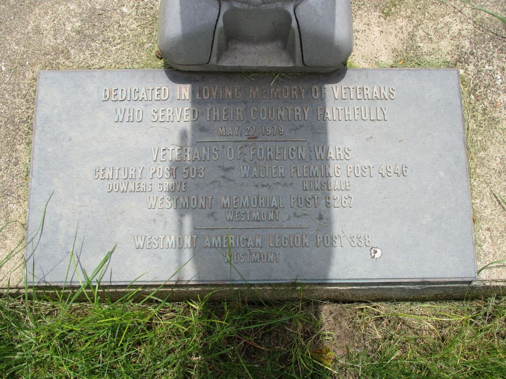 Clarendon Hills Cemetery Veterans Memorial