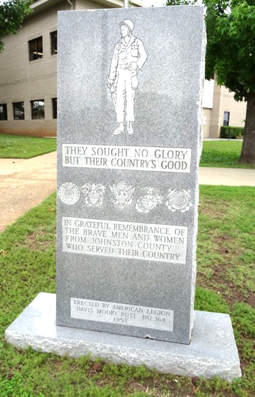 Johnston County Veterans Memorial, Tishomingo, Oklahoma