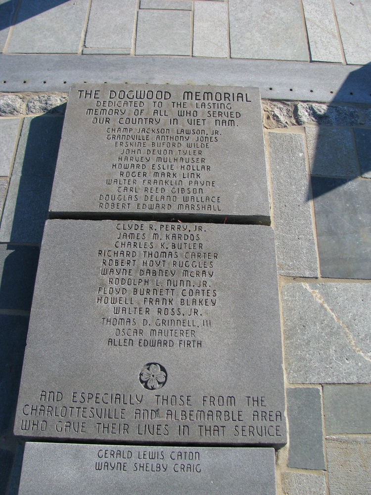 Charlottesville Dogwood Vietnam Memorial