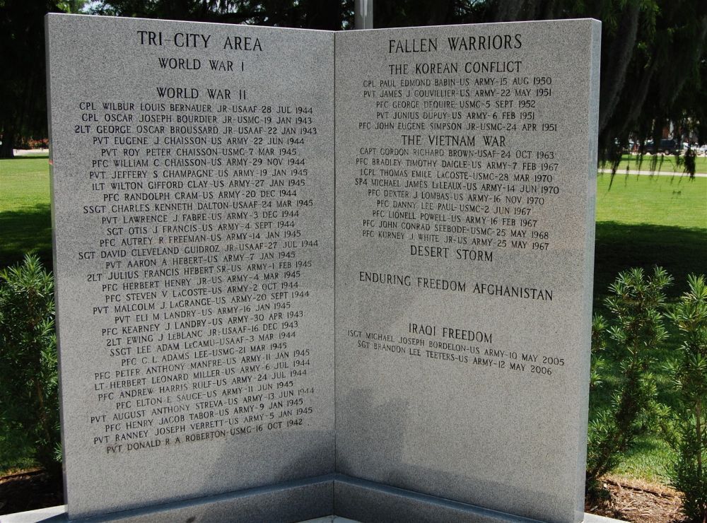 Tri-City Area Fallen Warriors Memorial