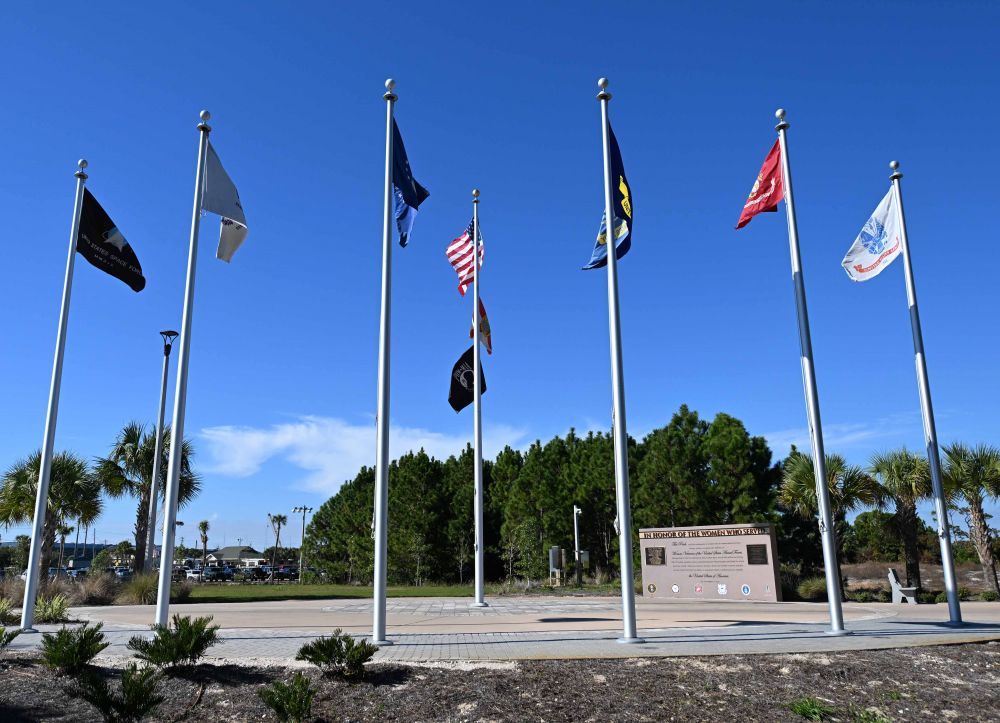 Women Veterans Monuments at Veterans&#039; Park