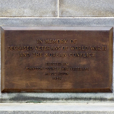WWII and Korean War Dead Memorial, Smithfield