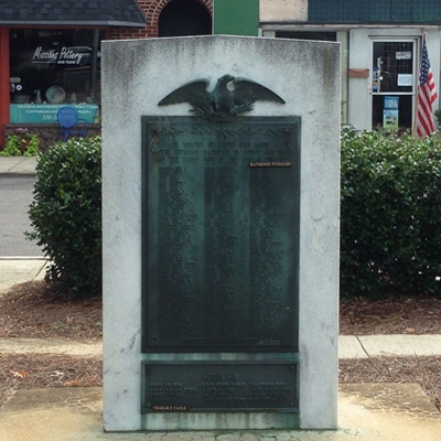 Davidson County WWII and Korean Veterans Memorial, Lexington