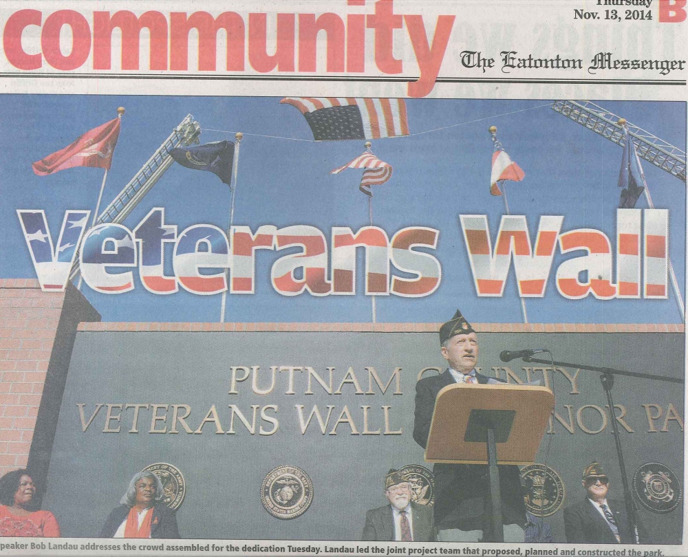 Putnam County Veterans Wall of Honor Park