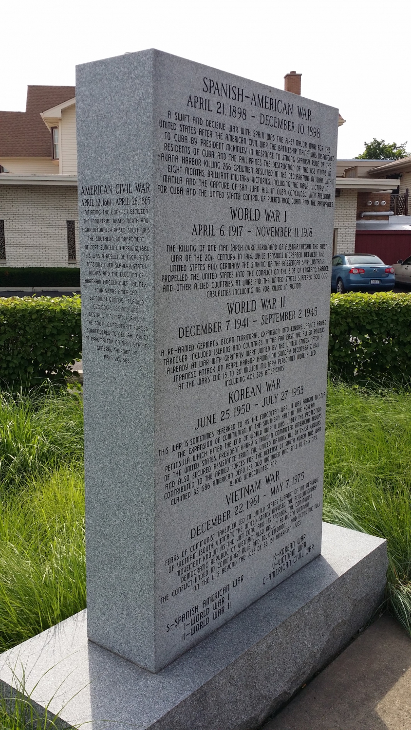 Veteran&#039;s Memorial, Franklin Park, IL