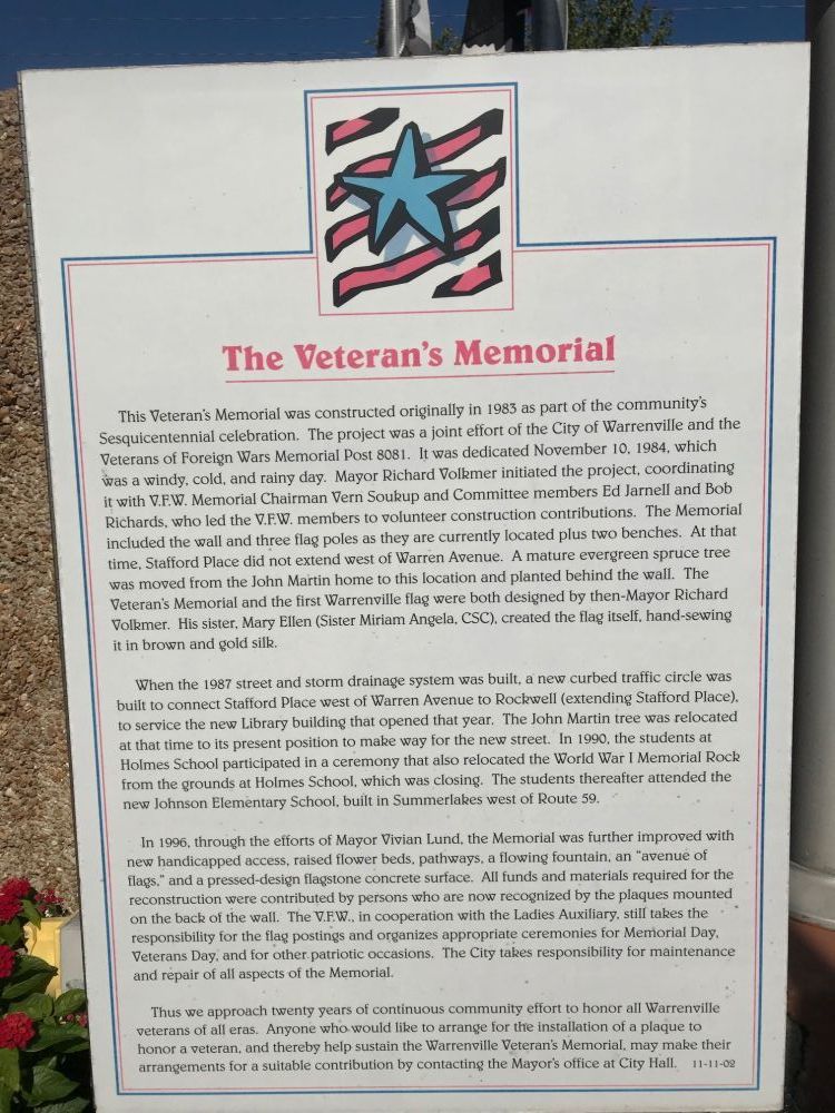 Warrenville Veterans Memorial
