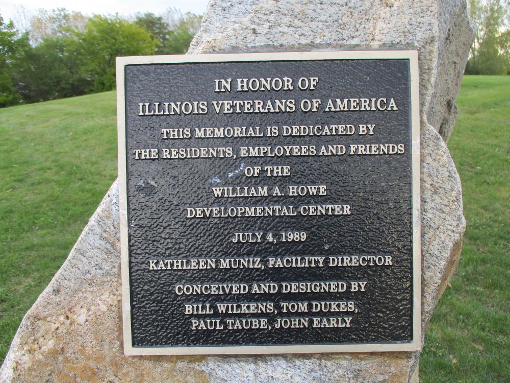 William A. Howe Developmental Center Veterans Memorial