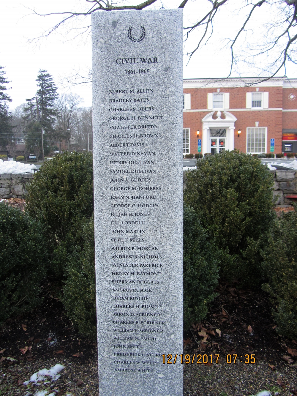 Wilton Veteran&#039;s Memorial