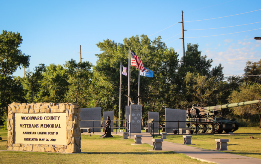 Woodward County Veterans Memorial, Woodward, Oklahoma