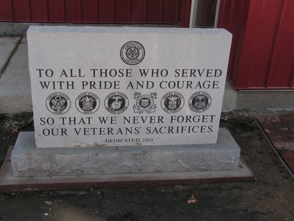 American Legion Post 315 Veterans Memorial