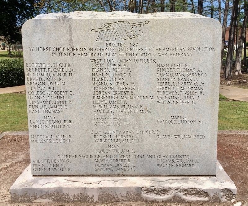 Clay County World War Memorial