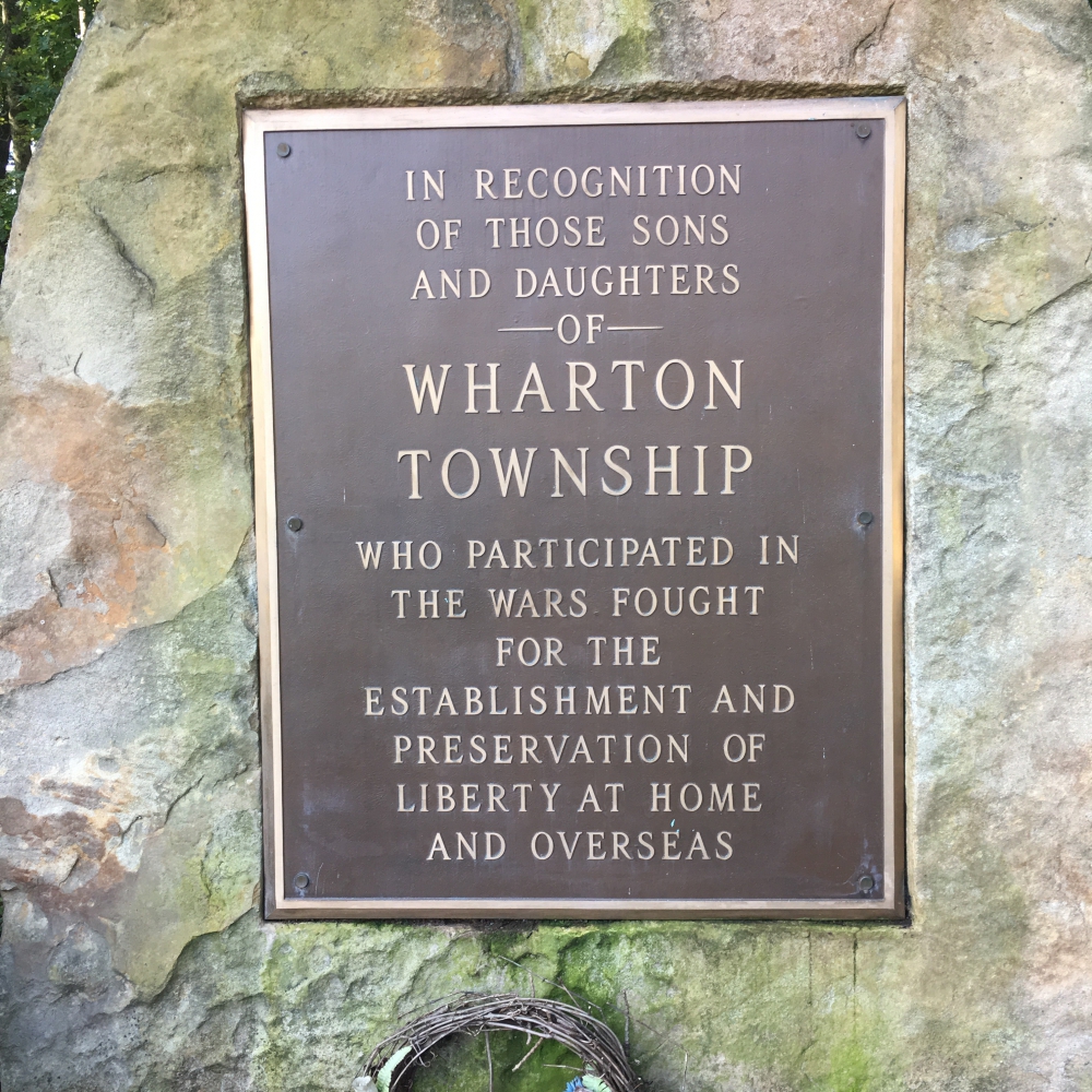 Wharton Township Veterans Memorial