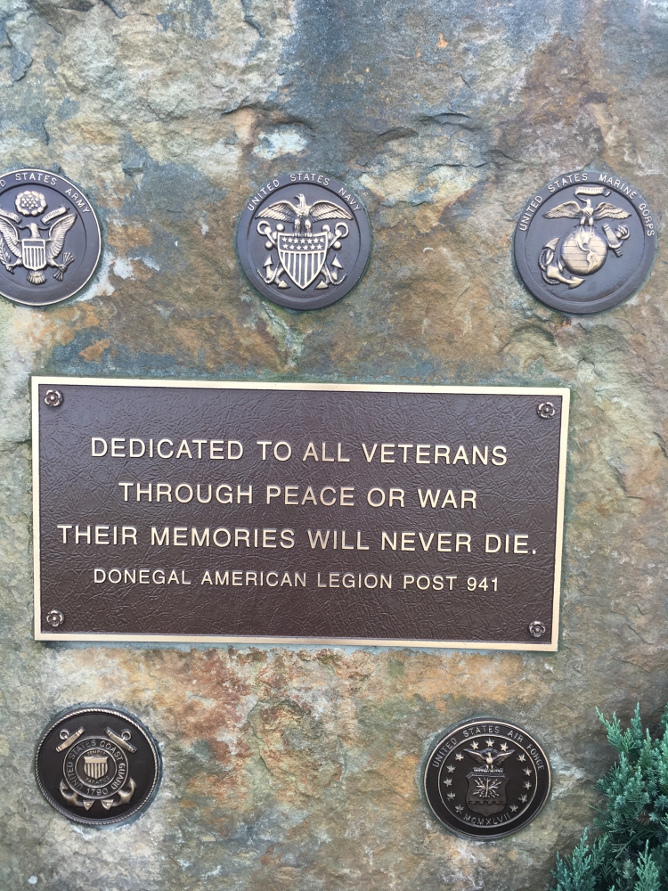Donegal American Legion Veterans Memorial