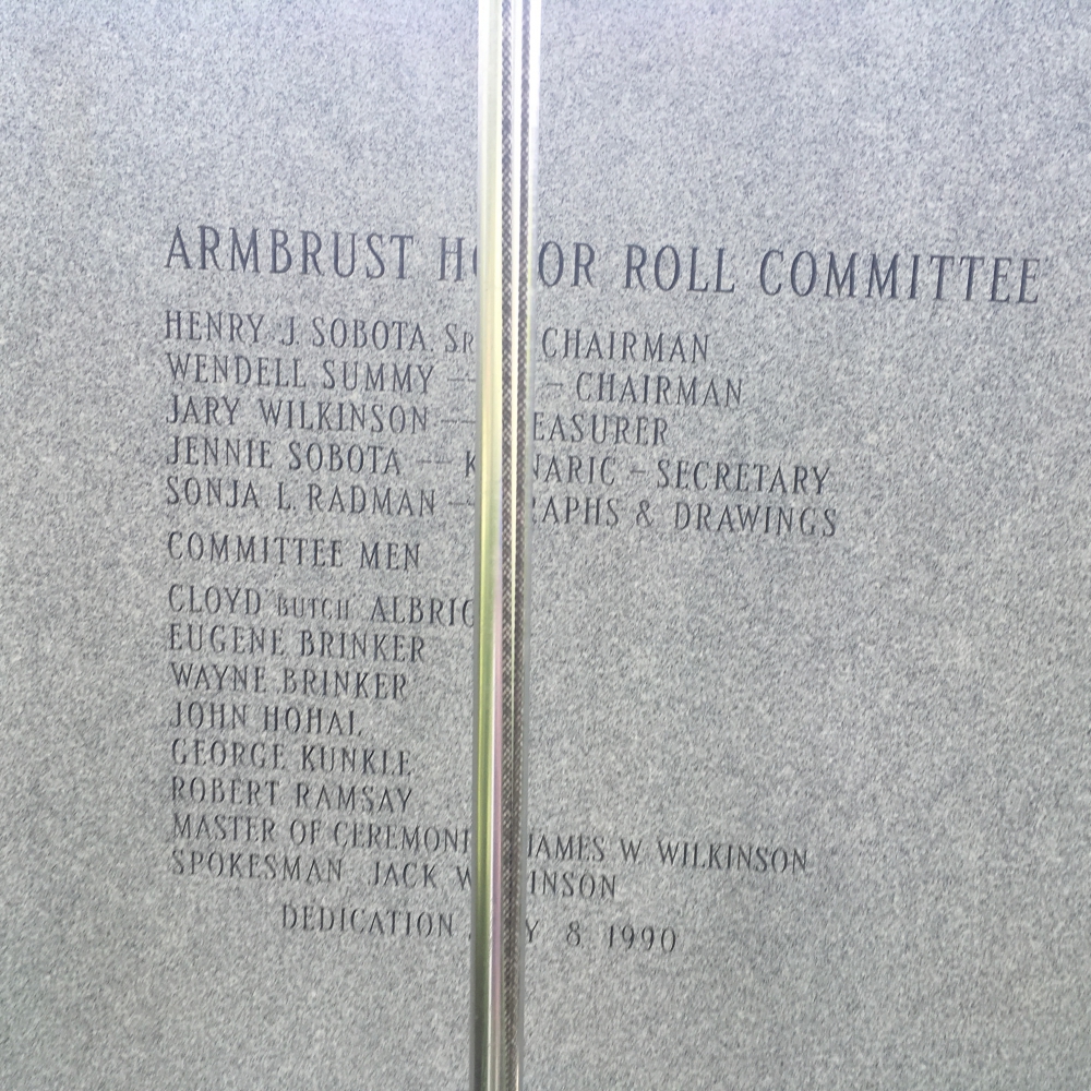 Armbrust Honor Roll